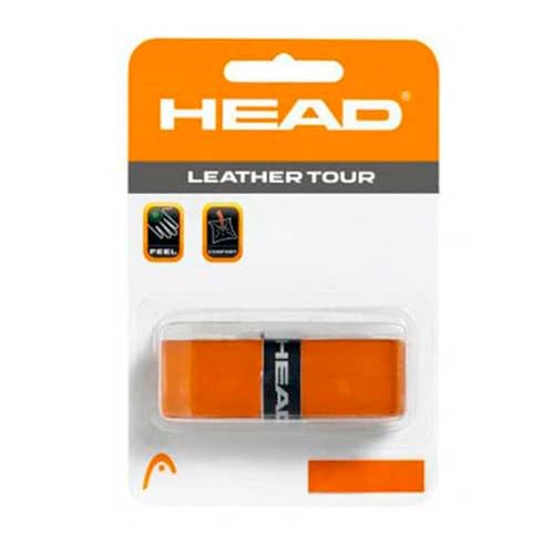 HEAD Unisex – Erwachsene Leather Tour Griffband, Brown, One Size HEAD Unisex – Erwachsene Leather Tour Griffband, Brown, One Size von HEAD