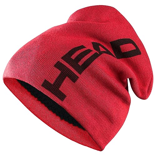 HEAD Beanie, Rot/Schwarz, One Size HEAD Beanie, Rot/Schwarz, One Size von HEAD