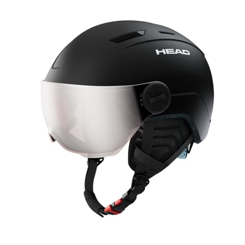 HEAD Boys MOJO Visor Ski-und Snowboardhelme, Black, XXS HEAD Boys MOJO Visor Ski-und Snowboardhelme, Black, XXS von HEAD