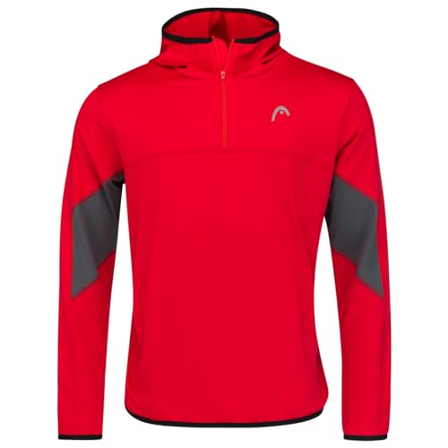 HEAD CLUB 22 Tech Hoodie Men, rot, L HEAD CLUB 22 Tech Hoodie Men, rot, L von HEAD