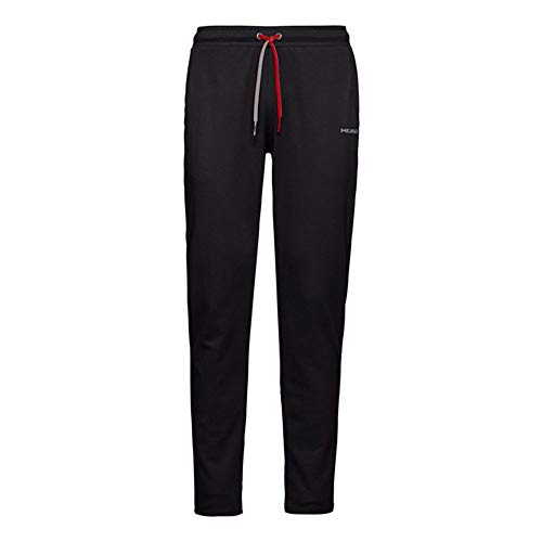 HEAD CLUB BYRON Pants M, schwarz/weiß, S von HEAD