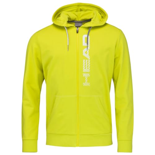 HEAD CLUB FYNN Hoodie FZ Men, gelb, 3XL von HEAD