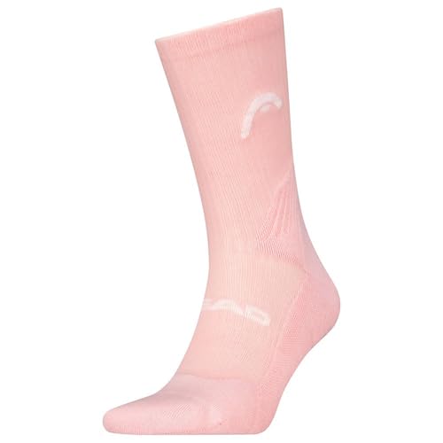 HEAD Calcetines Tennis Crew 1 Par Rosa Claro Talla 39/42 von HEAD