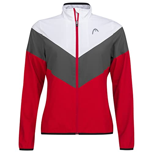 HEAD CLUB 22 Jacket Girls, rot, 176 von HEAD