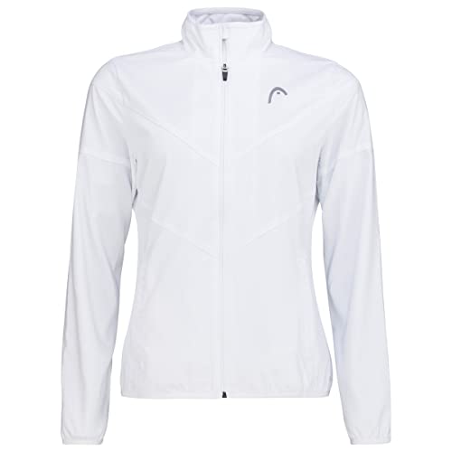 HEAD Damen Club 22 Women Jacket, Weiß, M EU von HEAD