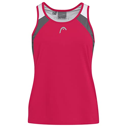 HEAD EASY COURT Tank Top Girls, rot, 116 von HEAD