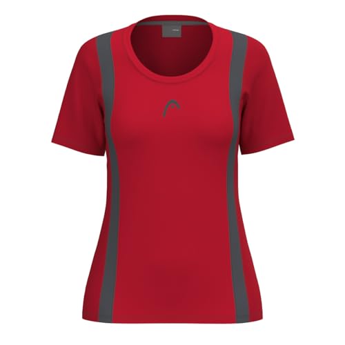 HEAD Club 25 TECH T-Shirt Women, red von HEAD