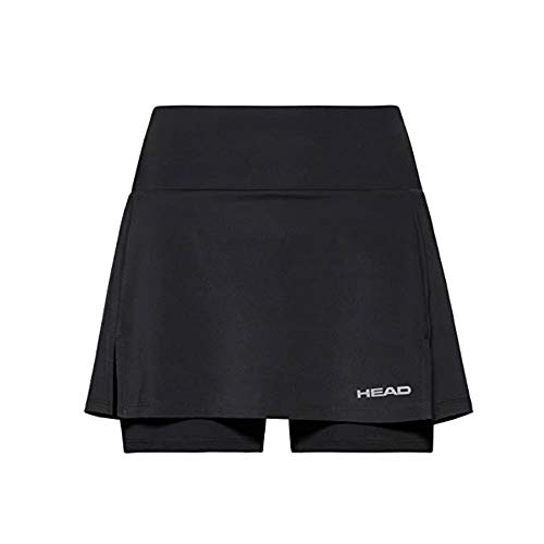 HEAD Damen Club Basic W Skirts, Schwarz, XL EU HEAD Damen Club Basic W Skirts, Schwarz, XL EU von HEAD