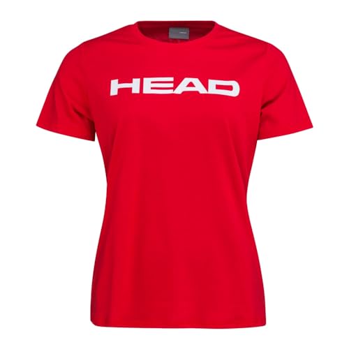 HEAD CLUB BASIC T-Shirt Damen, rot, L von HEAD