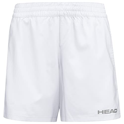 HEAD Damen Club Shorts W Hosen, Weiß, L EU HEAD Damen Club Shorts W Hosen, Weiß, L EU von HEAD