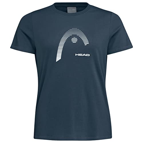 HEAD Damen Club Lara W T-Shirt, Navy, L EU HEAD Damen Club Lara W T-Shirt, Navy, L EU von HEAD