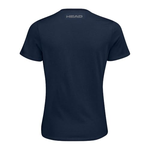 HEAD Damen Club Lara W T-Shirt, Dunkelblau, S EU HEAD Damen Club Lara W T-Shirt, Dunkelblau, S EU von HEAD