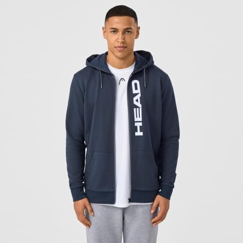 HEAD Club ORIGINAL Hoodie FZ Men, Navy HEAD Club ORIGINAL Hoodie FZ Men, Navy von HEAD