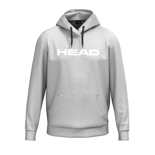 HEAD Club ORIGINAL Hoodie Junior, Grey Melange von HEAD