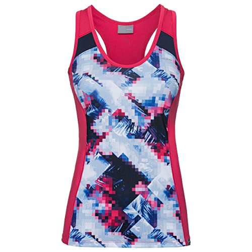 HEAD Damen, AVA Tank-Top Pink, Dunkelblau, XS Oberbekleidung HEAD Damen, AVA Tank-Top Pink, Dunkelblau, XS Oberbekleidung von HEAD