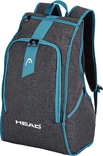 HEAD Damen, Anthracite/Blue Women Backpack, OneSize von HEAD