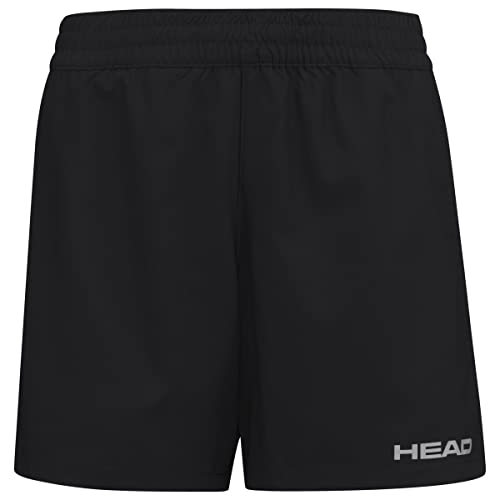 HEAD Damen Club Shorts W Hosen, black, L EU von HEAD