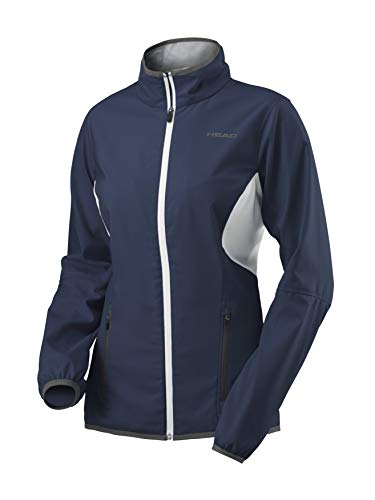 HEAD Damen, Club Trainingsjacke, Dunkelgrau Jacken, dunkelblau, XS HEAD Damen, Club Trainingsjacke, Dunkelgrau Jacken, dunkelblau, XS von HEAD