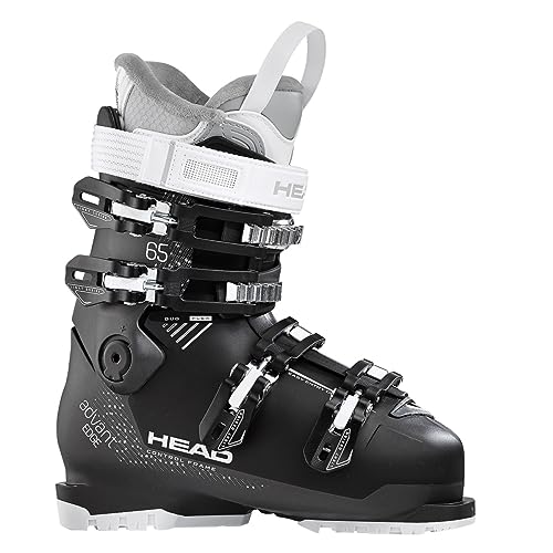 HEAD Damen Advant Edge 65 W Skischuhe, Schwarz/anthrazit, 255 EU von HEAD