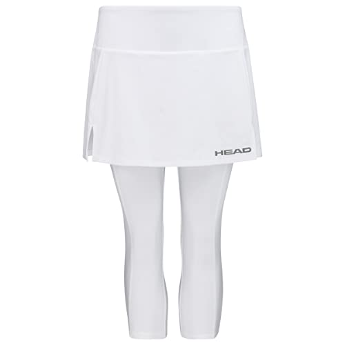 HEAD CLUB 3/4 Tights Skort Women, weiß, L von HEAD