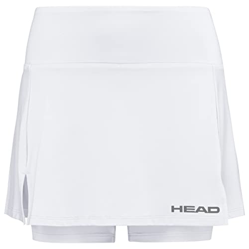 HEAD Damen Club Basic W Skirts, Weiß, XXL EU von HEAD