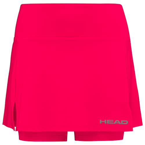 HEAD Damen Club Basic W Skirts, Magenta, L EU von HEAD