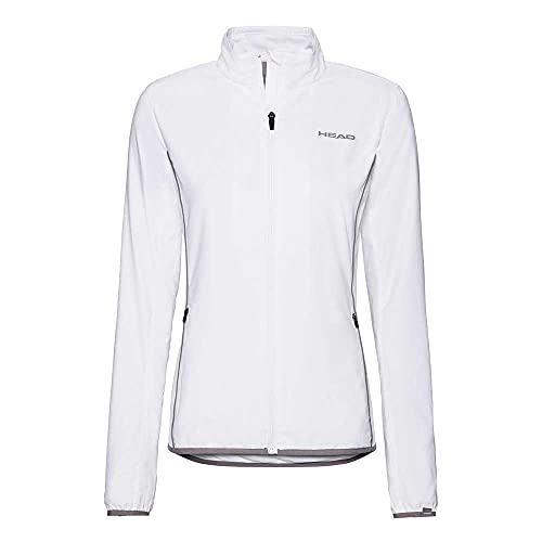 HEAD Damen Club Jacket W Tracksuits, Weiß, XL EU HEAD Damen Club Jacket W Tracksuits, Weiß, XL EU von HEAD