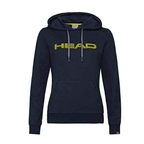 HEAD CLUB ROSIE Hoodie Women, dunkelblau/gelb, XL von HEAD