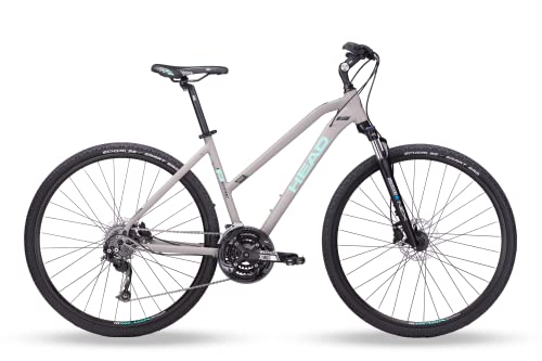 HEAD Damen I-Peak II Crossbike, Grau matt/Mint, 54 cm HEAD Damen I-Peak II Crossbike, Grau matt/Mint, 54 cm von HEAD