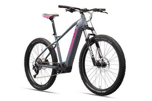 HEAD Women's Lagos Spin Joy Electric Mountain Bike, Grey/Pink, 46 HEAD Women's Lagos Spin Joy Electric Mountain Bike, Grey/Pink, 46 von HEAD