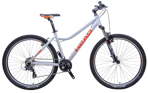 HEAD Damen Tacoma 1.0 Mountainbike, Hellgrau/Orange, 44 EU HEAD Damen Tacoma 1.0 Mountainbike, Hellgrau/Orange, 44 EU von HEAD