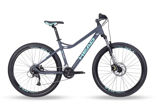 HEAD Damen Tacoma II Mountainbike, Grau matt, 44 cm HEAD Damen Tacoma II Mountainbike, Grau matt, 44 cm von HEAD