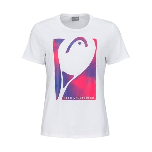 HEAD Damen Vision Women T-Shirt, Weiß, L EU HEAD Damen Vision Women T-Shirt, Weiß, L EU von HEAD