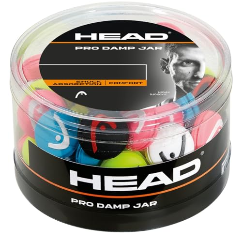 HEAD Erwachsene Schlägerzubehör Pro Damp 70er Mixed Dämpfer Für Tennisschläger, Multicoloured, One Size HEAD Erwachsene Schlägerzubehör Pro Damp 70er Mixed Dämpfer Für Tennisschläger, Multicoloured, One Size von HEAD