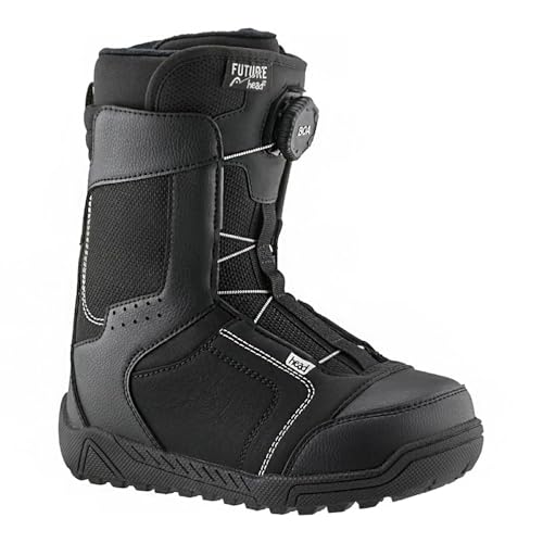 HEAD Kids Snowboard Boot 2025 Schwarz, 36,5-38 mit LYT TECH, BOA, TX Lace, Comfort Cuff, EVA Liner, 2 Size Footbed HEAD Kids Snowboard Boot 2025 Schwarz, 36,5-38 mit LYT TECH, BOA, TX Lace, Comfort Cuff, EVA Liner, 2 Size Footbed von HEAD