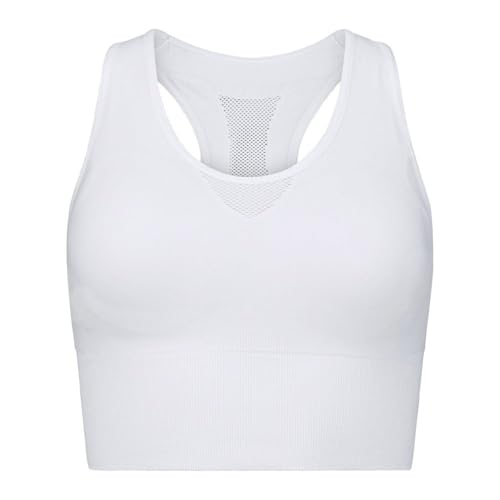 HEAD Damen Flex Seamless Women Sportsbra, Weiß, L EU HEAD Damen Flex Seamless Women Sportsbra, Weiß, L EU von HEAD