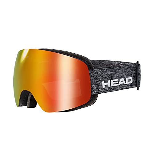 HEAD GLOBE FMR Ski- und Snowboardbrille für Erwachsene, Unisex, Red/Melange HEAD GLOBE FMR Ski- und Snowboardbrille für Erwachsene, Unisex, Red/Melange von HEAD