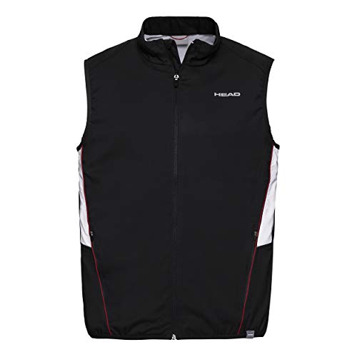 HEAD Herren, Club Weste, Weiß Jacken,Schwarz,S HEAD Herren, Club Weste, Weiß Jacken,Schwarz,S von HEAD