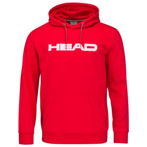 HEAD CLUB BYRON Hoodie Men, rot, 2XL von HEAD
