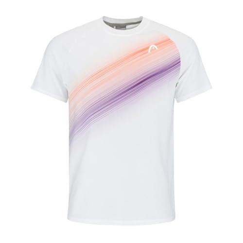HEAD Herren Tennisshirt Performance Print perf m-weiß L HEAD Herren Tennisshirt Performance Print perf m-weiß L von HEAD