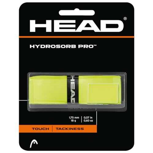 HEAD Unisex-Erwachsene Hydrosorb Pro Griffband, Yellow, Einheitsgröße HEAD Unisex-Erwachsene Hydrosorb Pro Griffband, Yellow, Einheitsgröße von HEAD