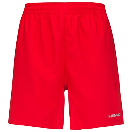 HEAD Jungen Club Bermudas B Shorts, Rot, 152 EU von HEAD