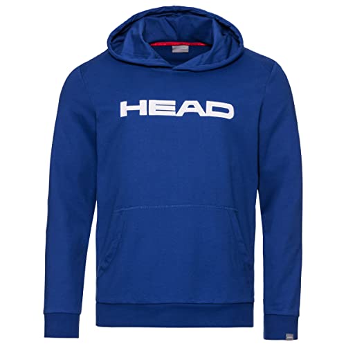 HEAD CLUB BYRON Hoodie JR, royalblau/weiß, 176 von HEAD