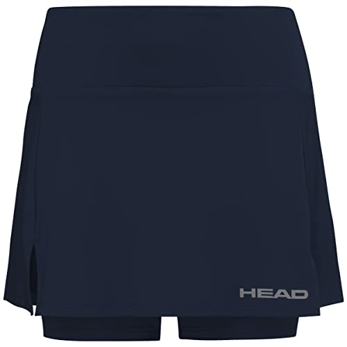 HEAD CLUB Basic Skort Girls, blau, 128 von HEAD