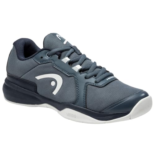 HEAD Kinder-Hallenschuhe Sprint 3.5 Carpet Junior DGBL, Gr. 38,5 Dunkelgrau mit glatter weißer Sohle HEAD Kinder-Hallenschuhe Sprint 3.5 Carpet Junior DGBL, Gr. 38,5 Dunkelgrau mit glatter weißer Sohle von HEAD