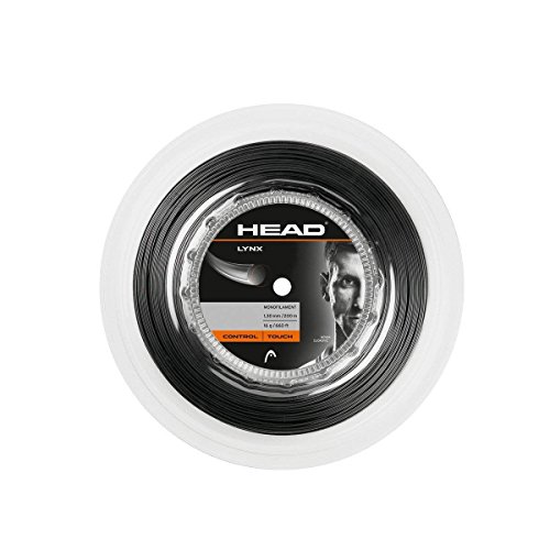Head Lynx Rolle Tennis-Saite, Anthrazit, 1.30 Mm / 16 g, Anthracite Head Lynx Rolle Tennis-Saite, Anthrazit, 1.30 Mm / 16 g, Anthracite von HEAD