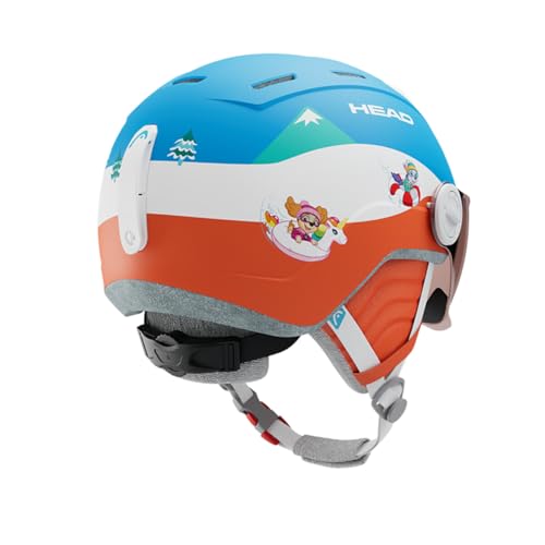 HEAD MOJO VISOR PAW Ski- und Snowboardhelm mit Visor, Paw Patrol Design, Rot/Blau HEAD MOJO VISOR PAW Ski- und Snowboardhelm mit Visor, Paw Patrol Design, Rot/Blau von HEAD