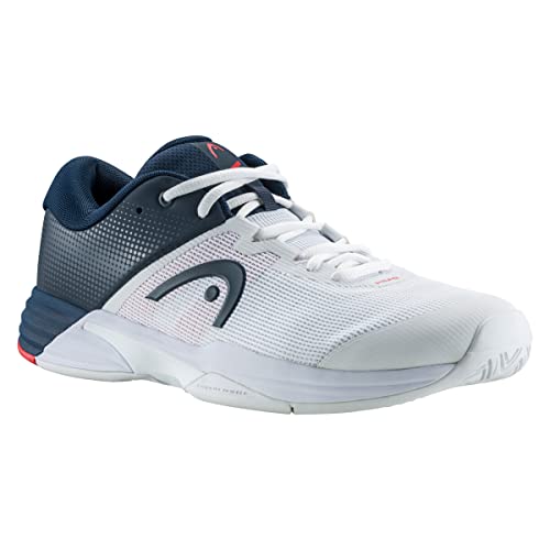 HEAD Men's Revolt Evo 2.0 Men Tennisschuh, weiß/dunkelblau, 44 von HEAD