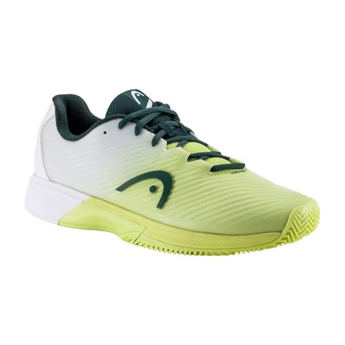 HEAD Men's Revolt Pro 4.0 Clay Men Tennisschuh, hellgrün/weiß, 44.5 HEAD Men's Revolt Pro 4.0 Clay Men Tennisschuh, hellgrün/weiß, 44.5 von HEAD