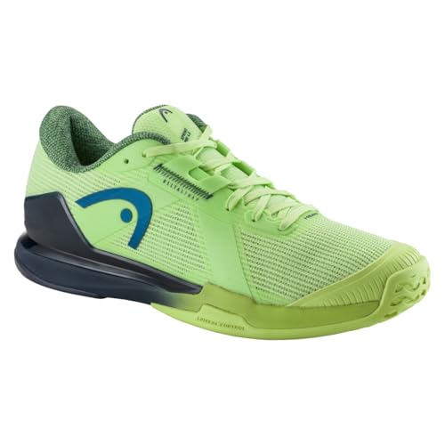 HEAD Men's Sprint Pro 4.0 Men Tennisschuhe, Lime/Navy, EU 45 von HEAD